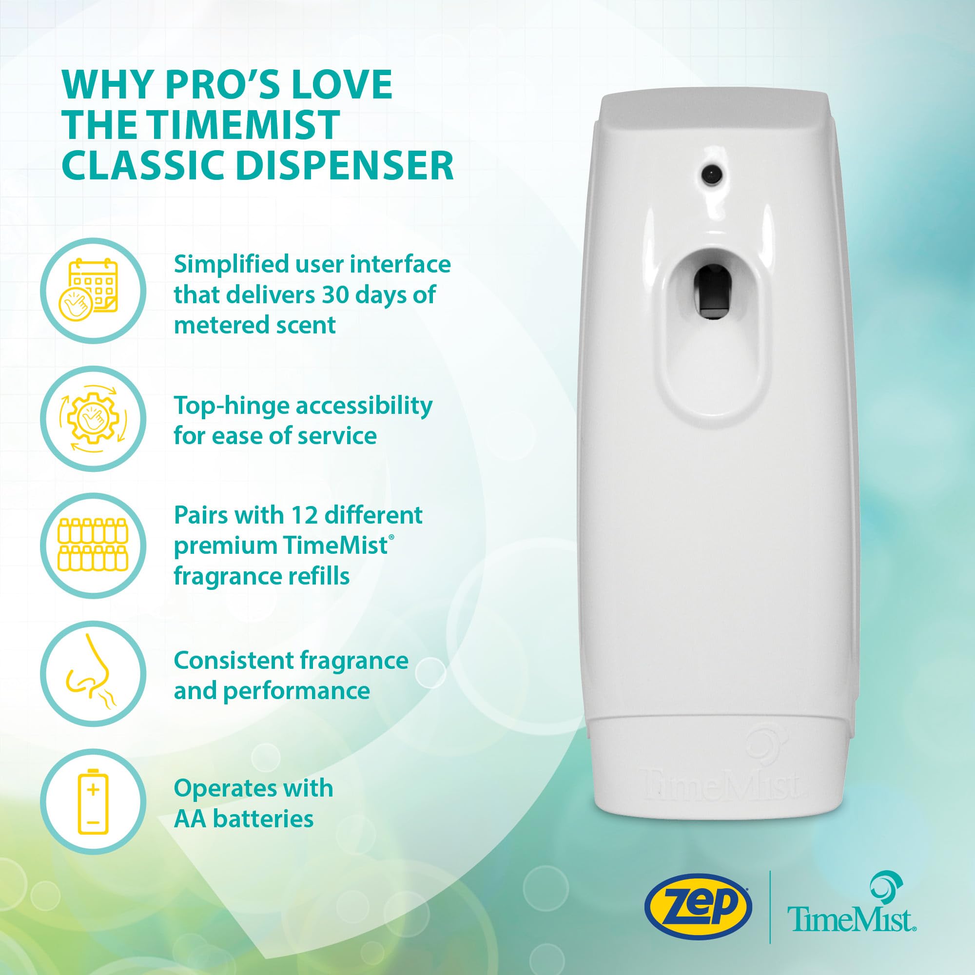 Amazon.com: TimeMist Classic Metered Aerosol Fragrance Dispenser